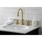 Kingston Brass KS2987TAL Tudor Widespread Bathroom Faucet W/Brass Pop-Up, Brass KS2987TAL - alternate 7